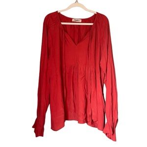 Haptics Orange Blouse | 1X – NWOT